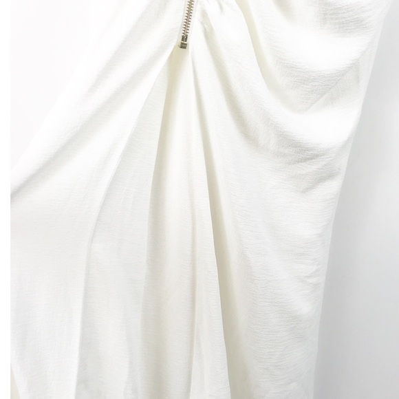 NWT‎ Dress the Population Cher Zip Maxi Dress in White Size XXS - Picture 7 of 12